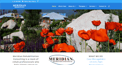 Desktop Screenshot of meridianrehab.ca